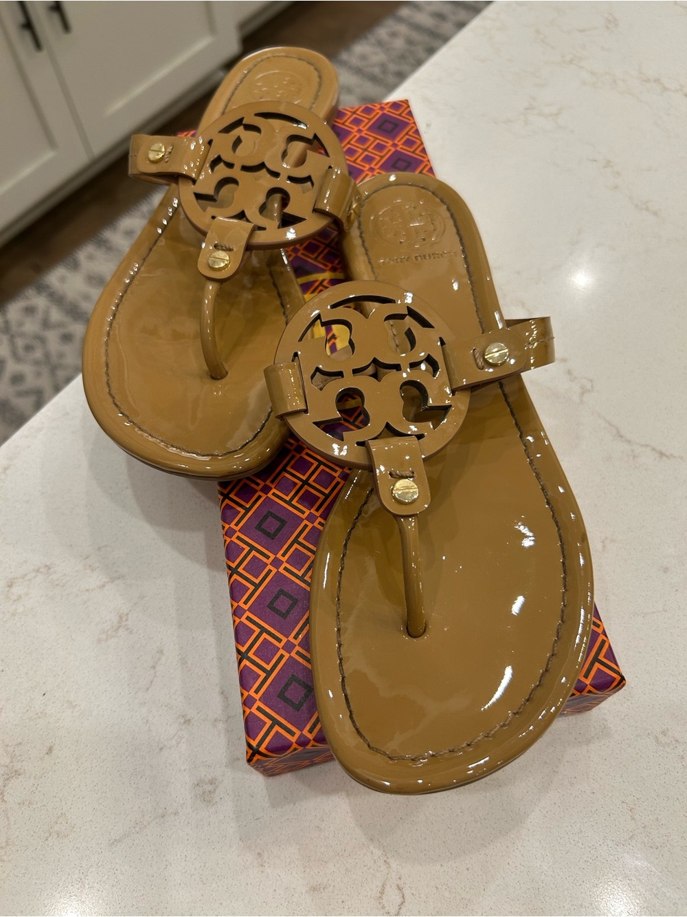 Tory Burch Miller Sandles 🤎